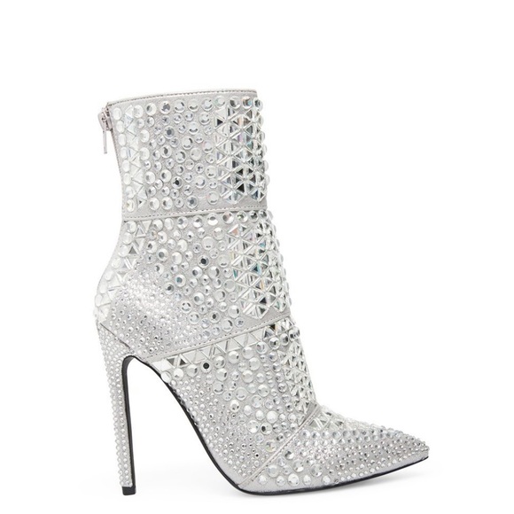 steve madden rhinestone booties